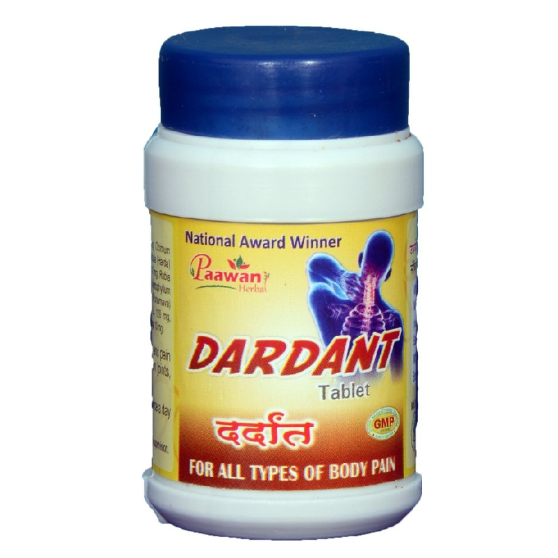 DARDANT – Ayurvedic Pain Relief & Body Comfort Tablets